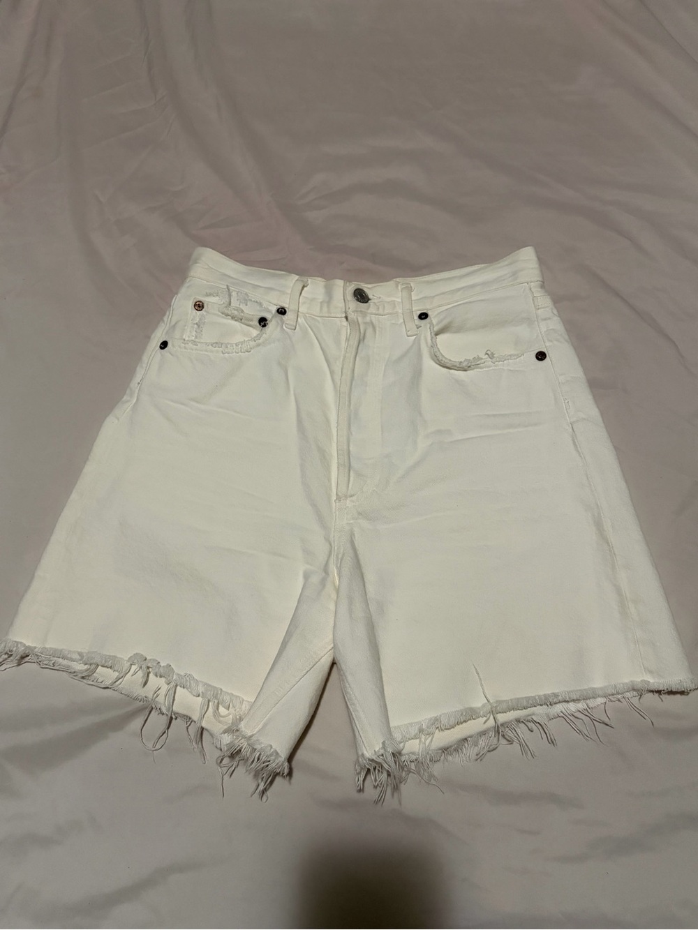 Agolde Stella Denim Shorts